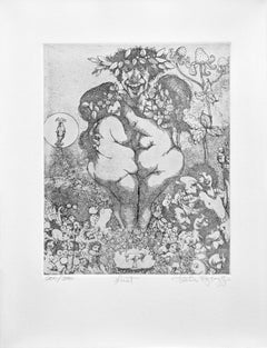 «Lust», grabado sobre papel, firmado a mano, edición de 300 ejemplares, 35,5 x 28 cm