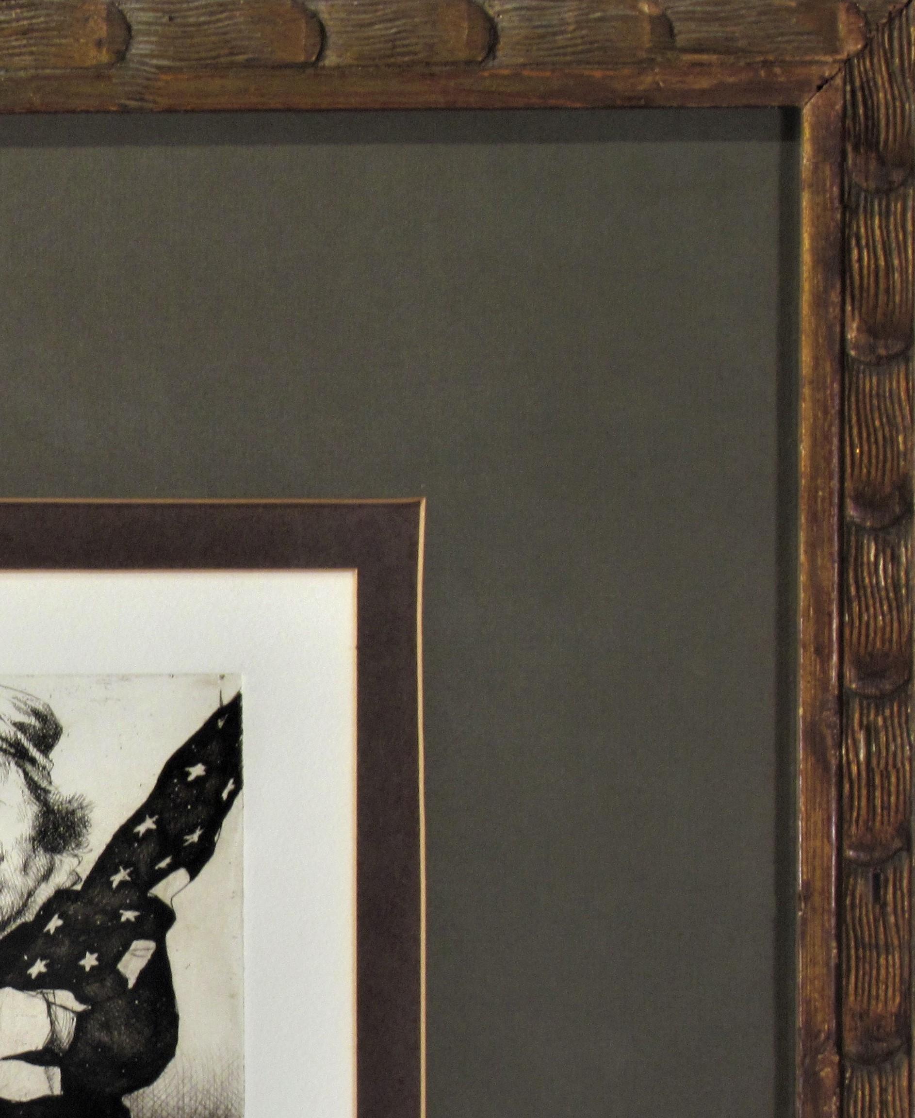 Charles Bragg - Man with Flags For Sale at 1stDibs | manny bragg ...