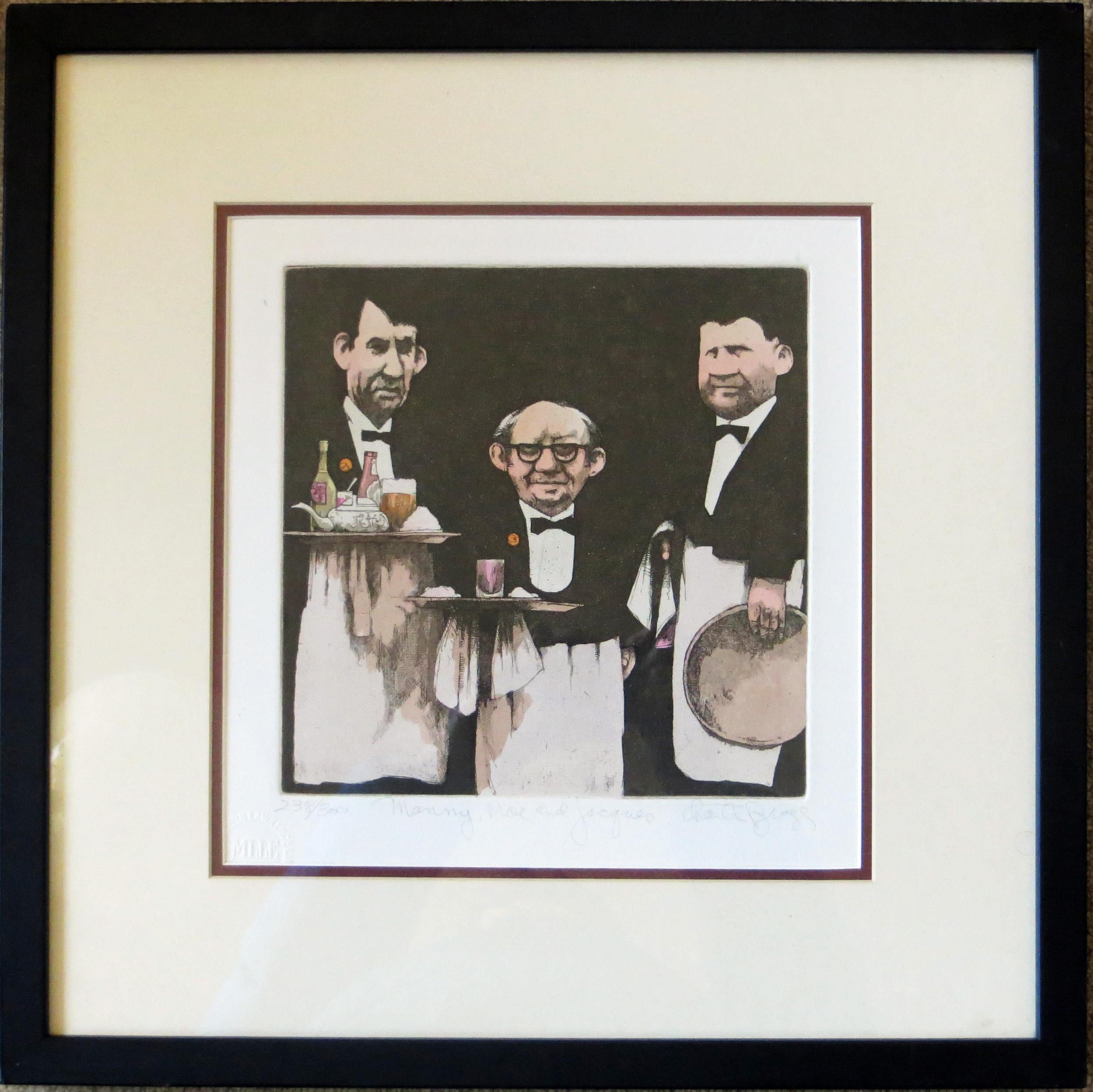 Manny, Moe and Jacques - Print by Charles Bragg