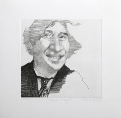 Marc Chagall, Folk Art Etching by Charles Bragg