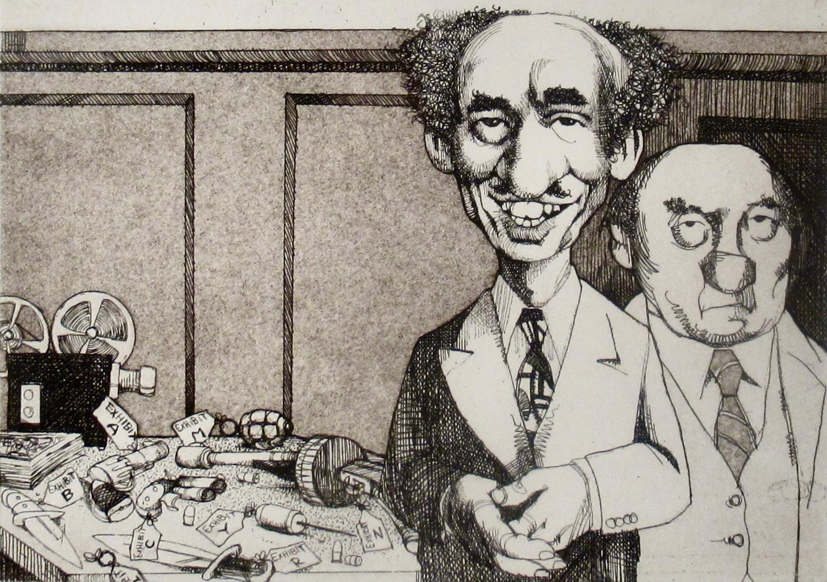 Nolo Contendere - Other Art Style Print by Charles Bragg