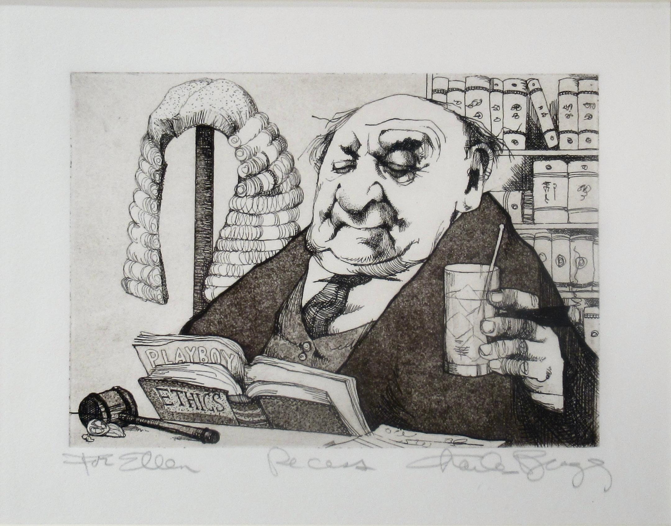 Recess - Print by Charles Bragg