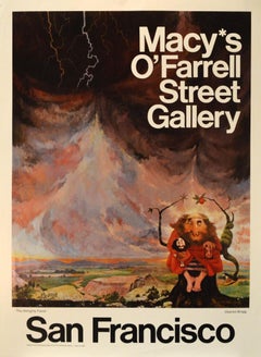 Vintage "The Almighty Fiend" Macy's O'Farrell Street Gallery. 