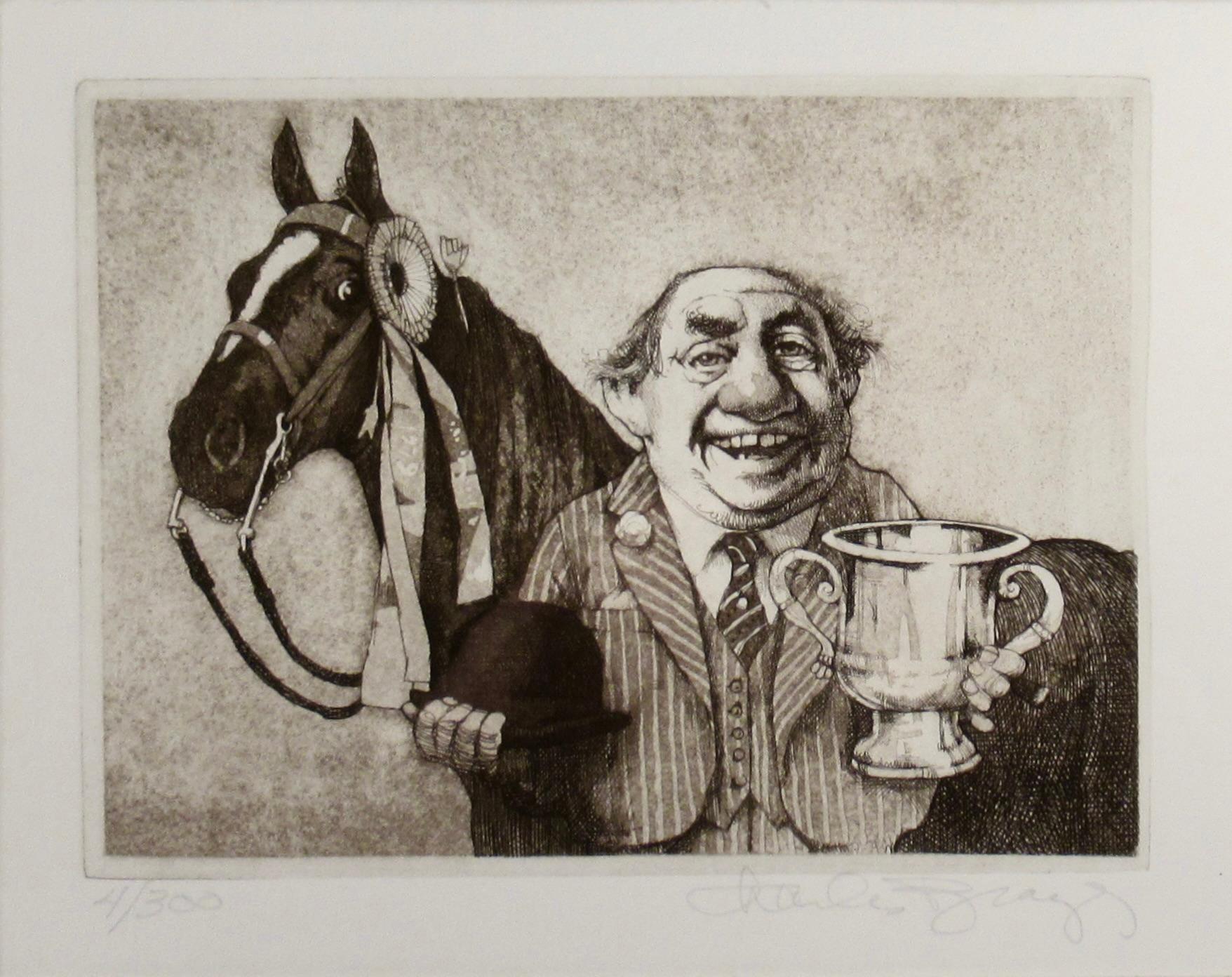 The Equestrian - Print by Charles Bragg