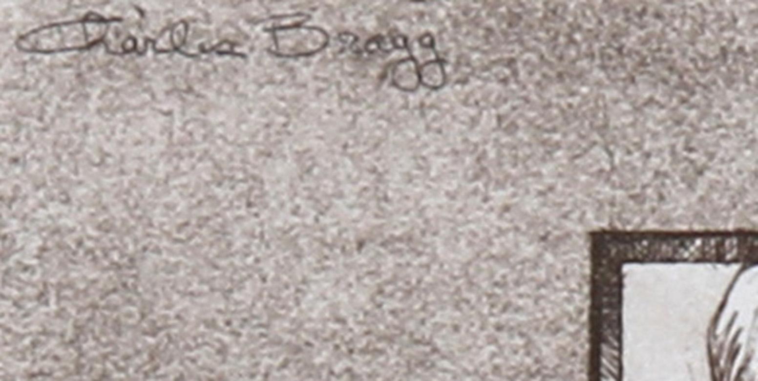 El jurado, litografía caricaturesca de Charles Bragg en venta 2