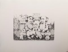 The Perfect Couple 2, Radierung von Charles Bragg