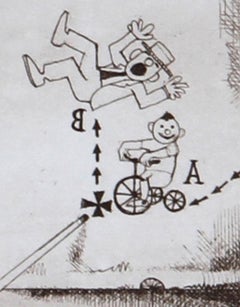 Tort, Caricature Lithograph by Charles Bragg