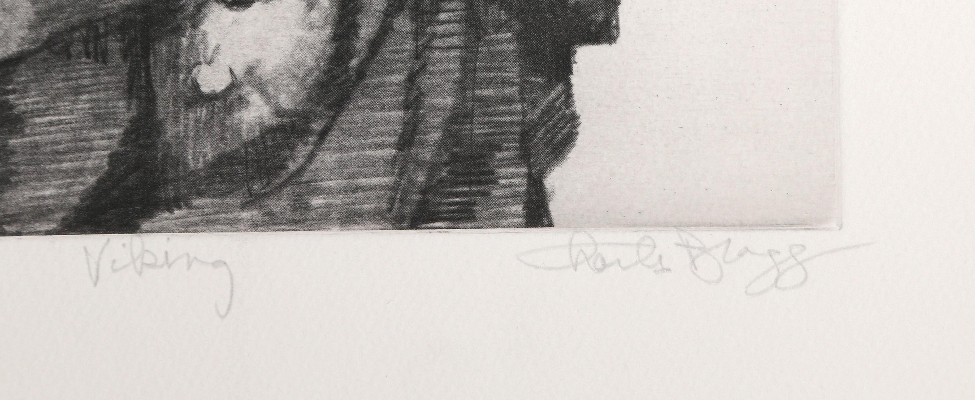 Viking, gravure caricature de Charles Bragg en vente 2