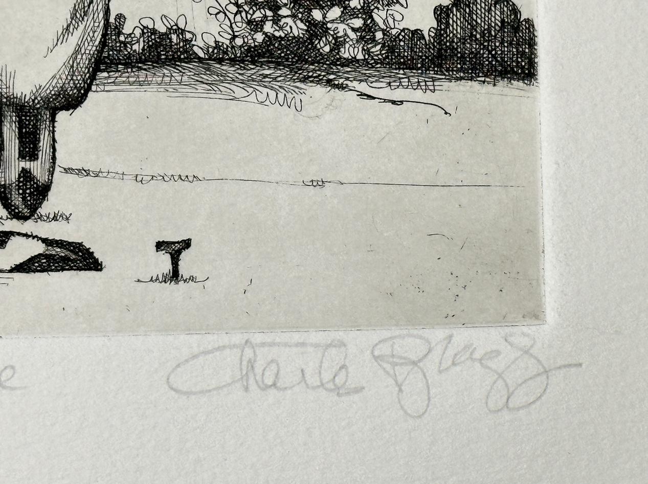 Gravure à l'eau-forte en édition limitée signée par Charles Bragg.
Women in Golf Suite : Le couple parfait 
1988
Gravure à l'eau-forte
13