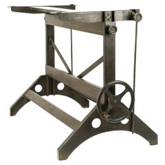 Charles Bruning Tavolo da disegno industriale regolabile Base scrivania