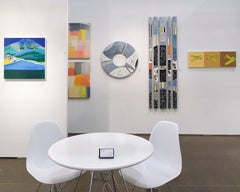 Aereo, trittico giallo, stile pop art