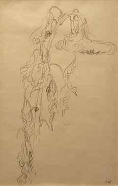 „Sonnenblumenstudie“ Charles Burchfield, Modernistische Studie für Sonnenblumen