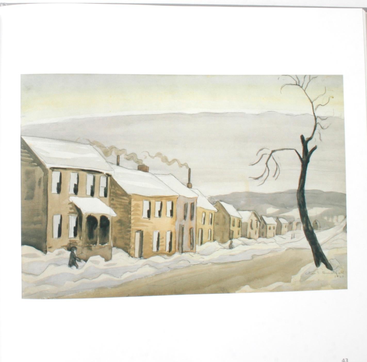 « Charles Burchfield, l'architecture de la peinture, première édition Excellent état - En vente à valatie, NY