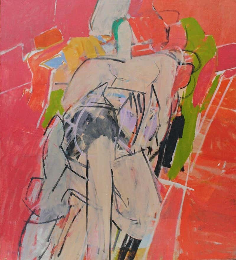 Charles Cajori Abstrakte Gemälde 7 im Angebot bei 1stDibs