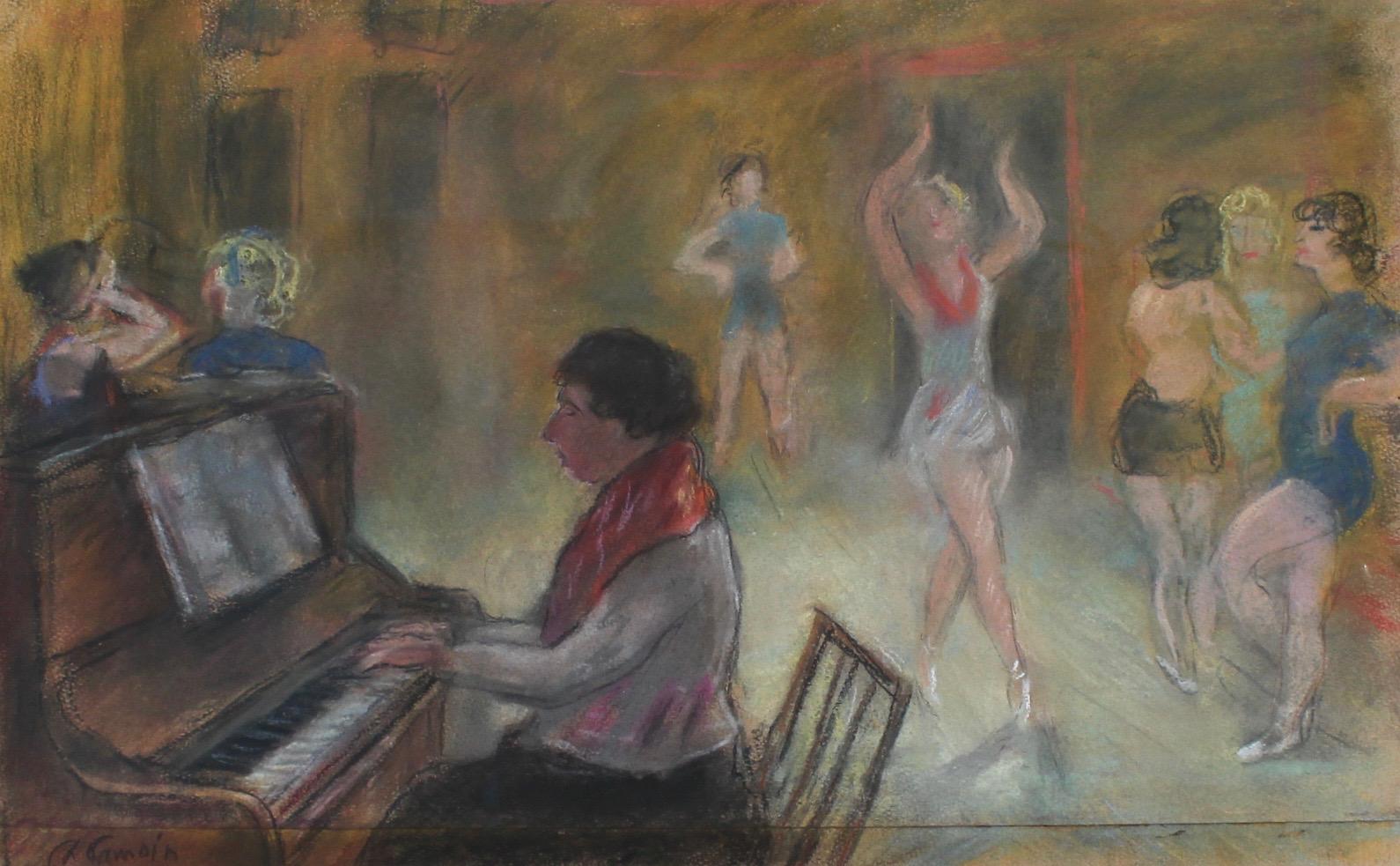 Charles Camoin Portrait Painting - The Cabaret Rehearsal