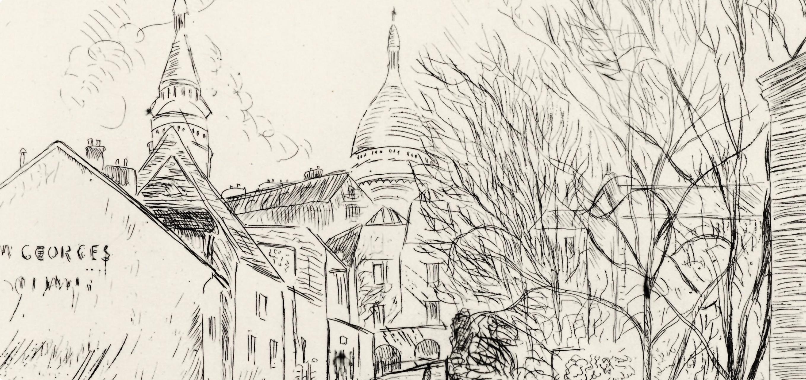 Montmartre, A La gloire à Paris, Charles Camoin en vente 6