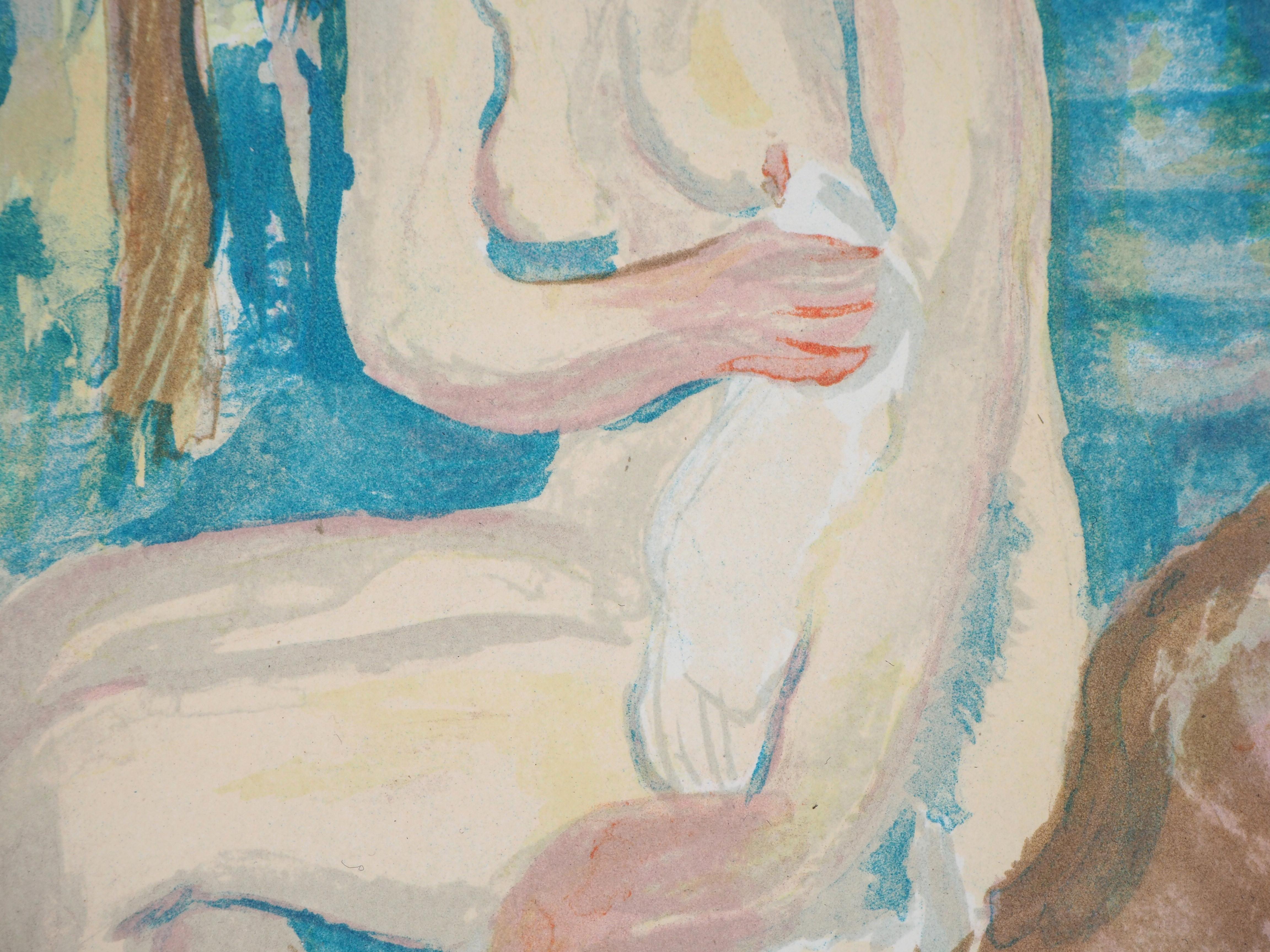 Charles CAMOIN
Desnudo limpiador, 1946

Litografía original 
Firmado a lápiz abajo a la derecha
Numerado / 100
Sobre vitela Lana 26 x 36 cm (c. 10,2 x 14 pulgadas)

Excelente estado
