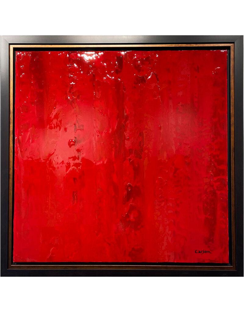 Abstract Painting di Charles Carson - ROSSO