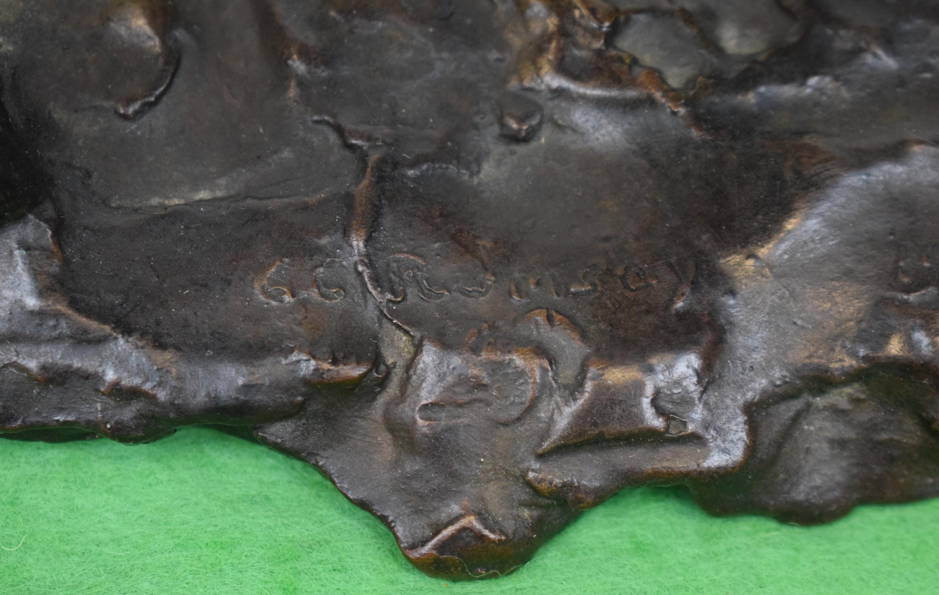 Charles Cary Rumsey (American, 1879-1922) Colt Scratching Bronze Sculpture For Sale 4