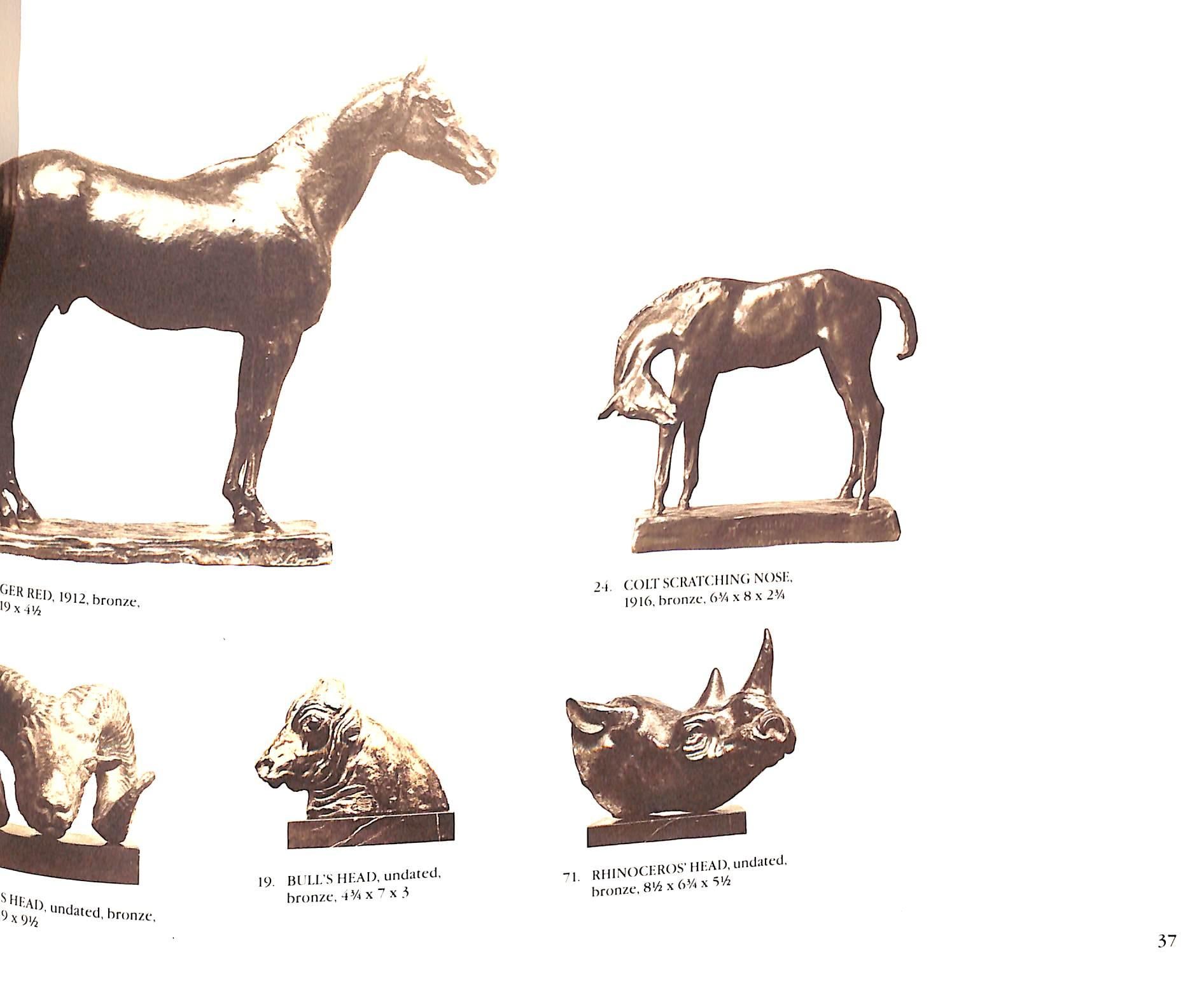 Charles Cary Rumsey (American, 1879-1922) Colt Scratching Bronze Sculpture For Sale 5