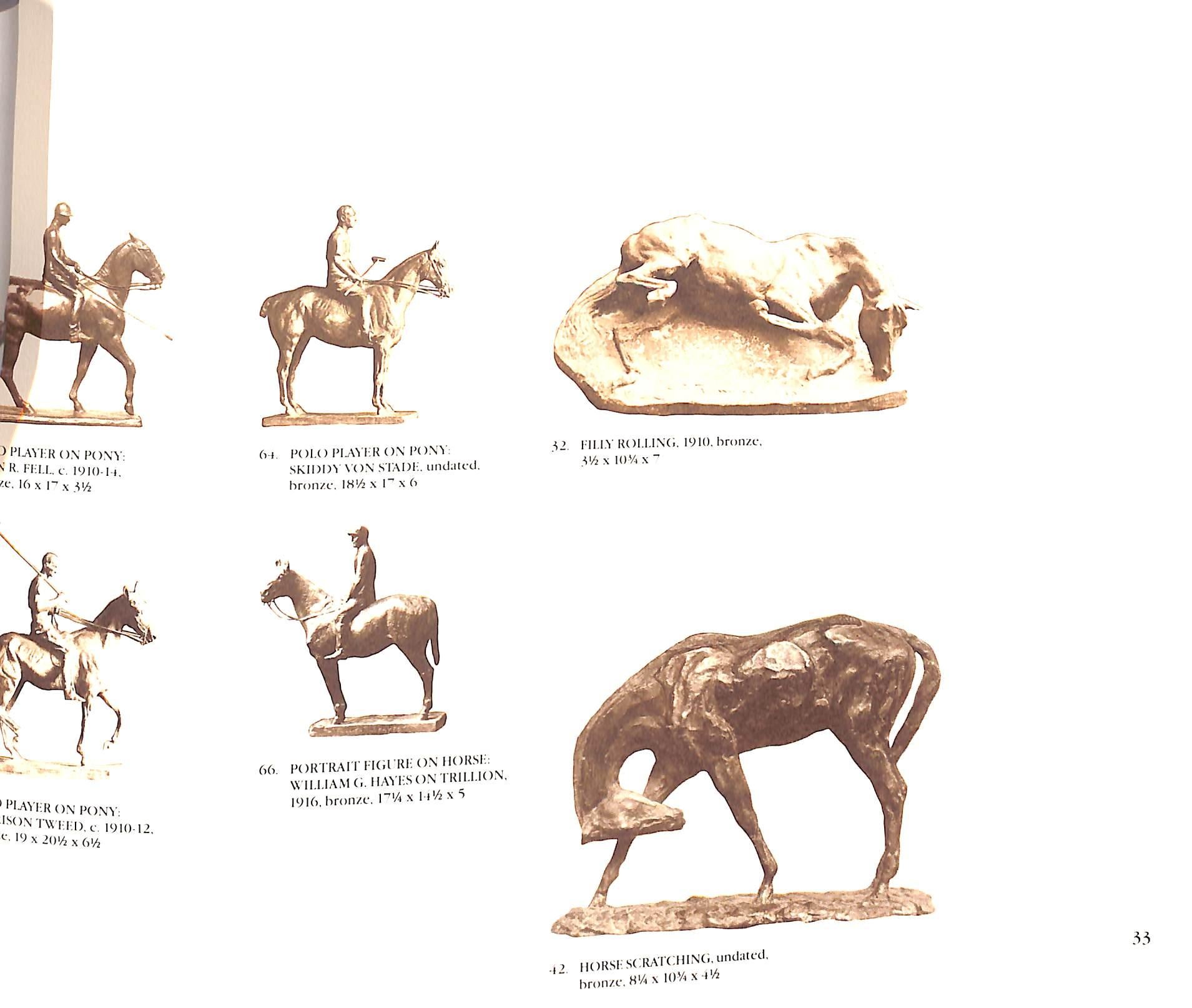 Charles Cary Rumsey (American, 1879-1922) Colt Scratching Bronze Sculpture For Sale 7
