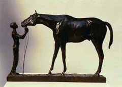 Good and Plenty, A Racehorse and his Groom