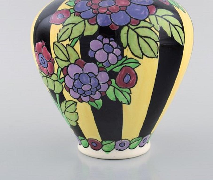 Charles Catteau for Boch Freres Keramis, Belgium, Art Deco Vase In Good Condition In Copenhagen, DK