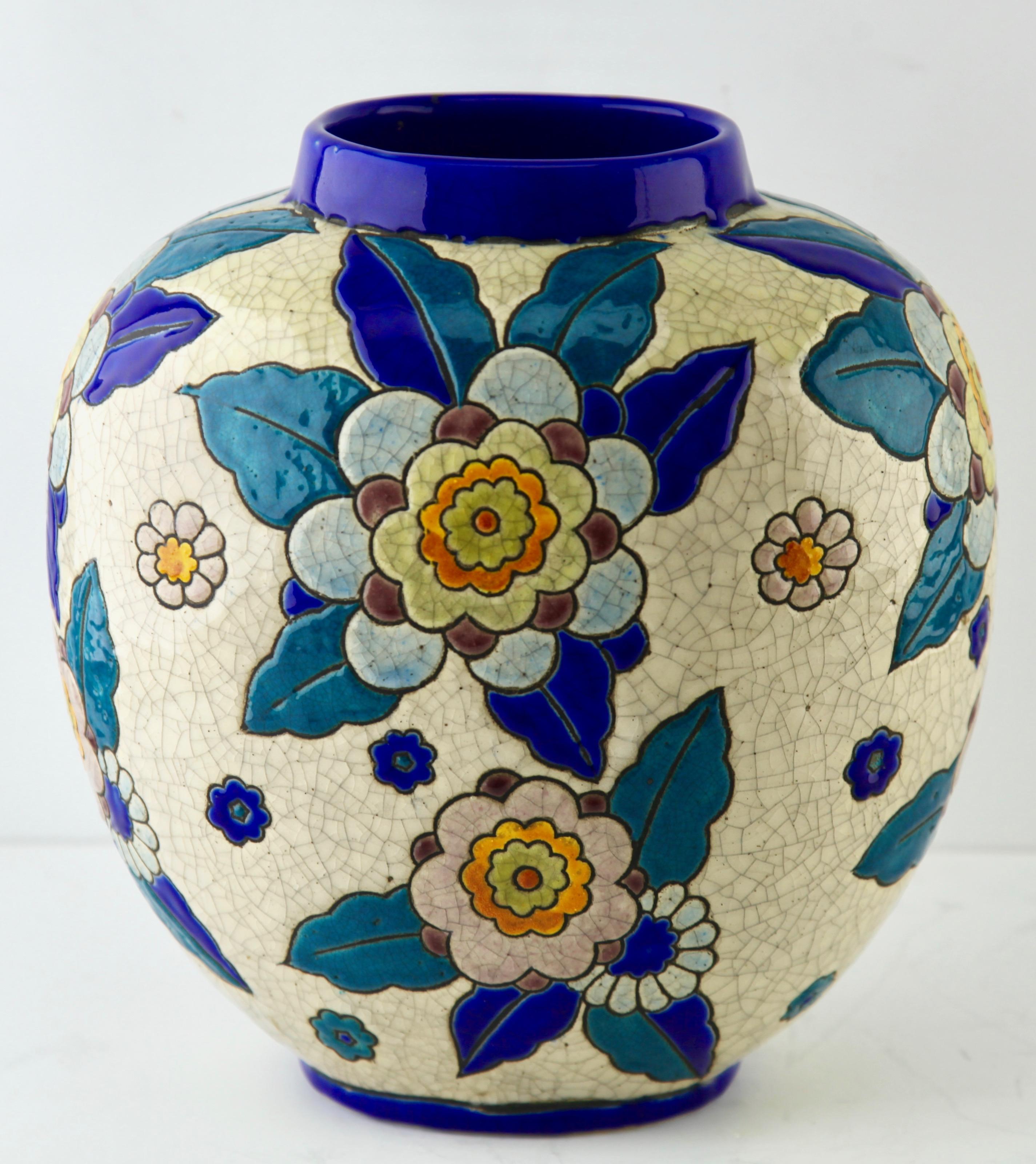 vase charles catteau keramis