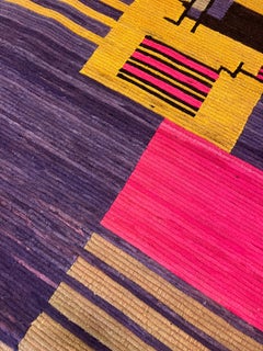 Reflect, Abstract Geometric Tapestry by Charles Chamot