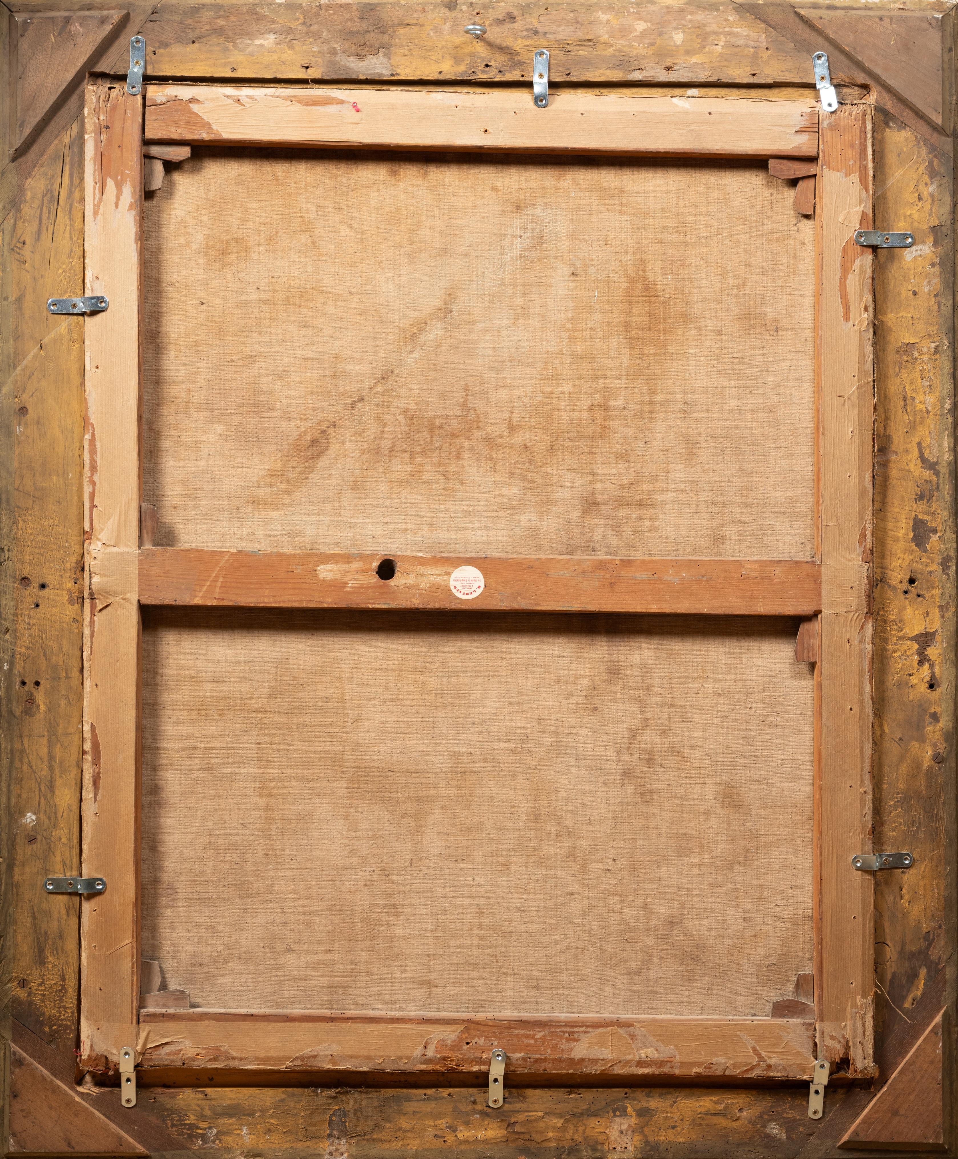 Louis XIV à cheval devant Mons, signé C.I.C., français, 18e C. en vente 6