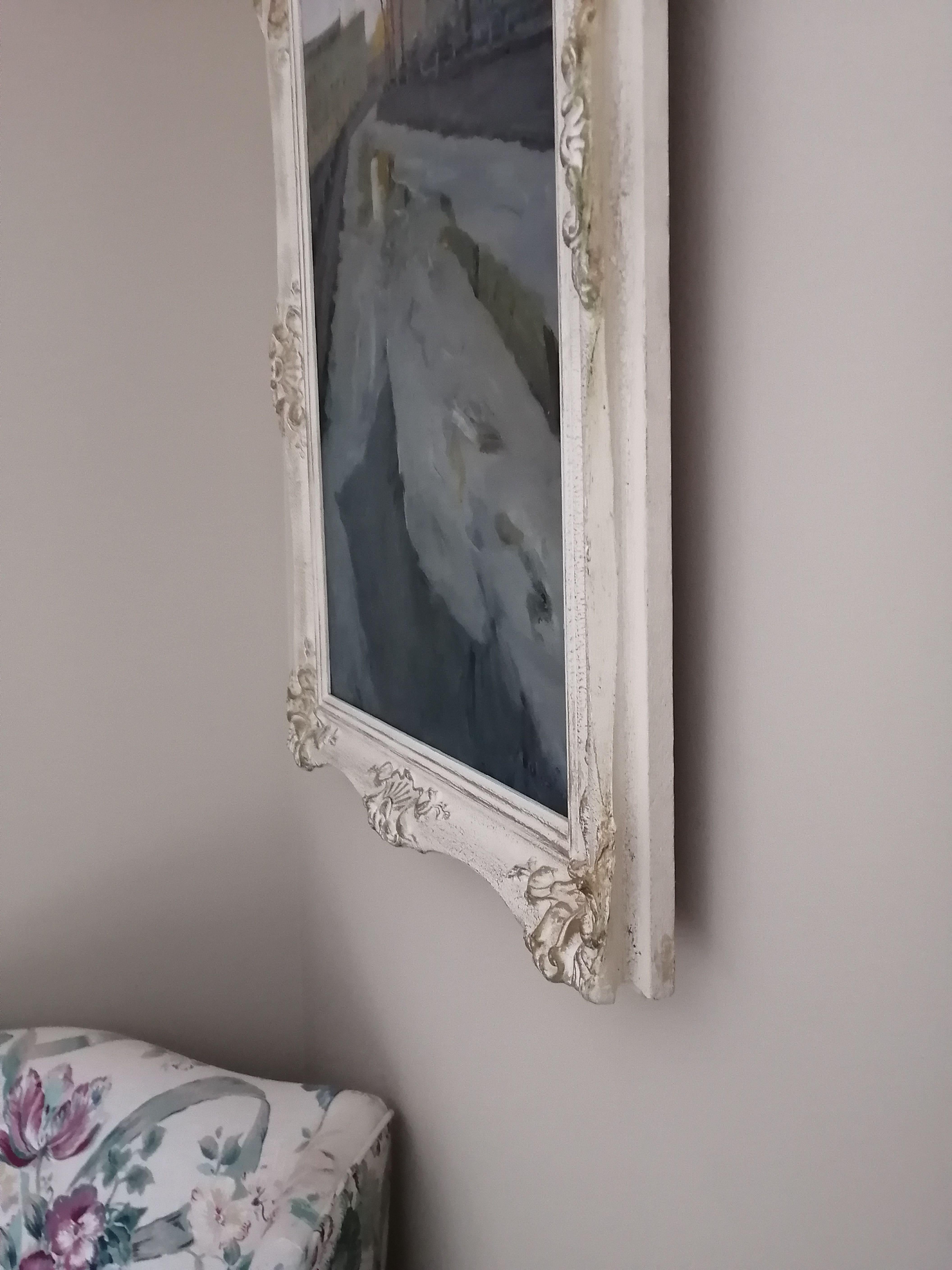 Nieve tardía 2, Pintura, Óleo sobre lienzo - Painting Realista de Charles Choi