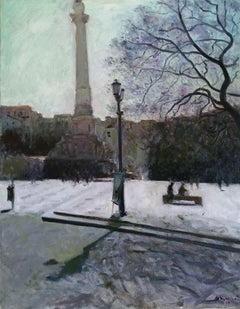 Lisbon, Painting, Oil on Canvas