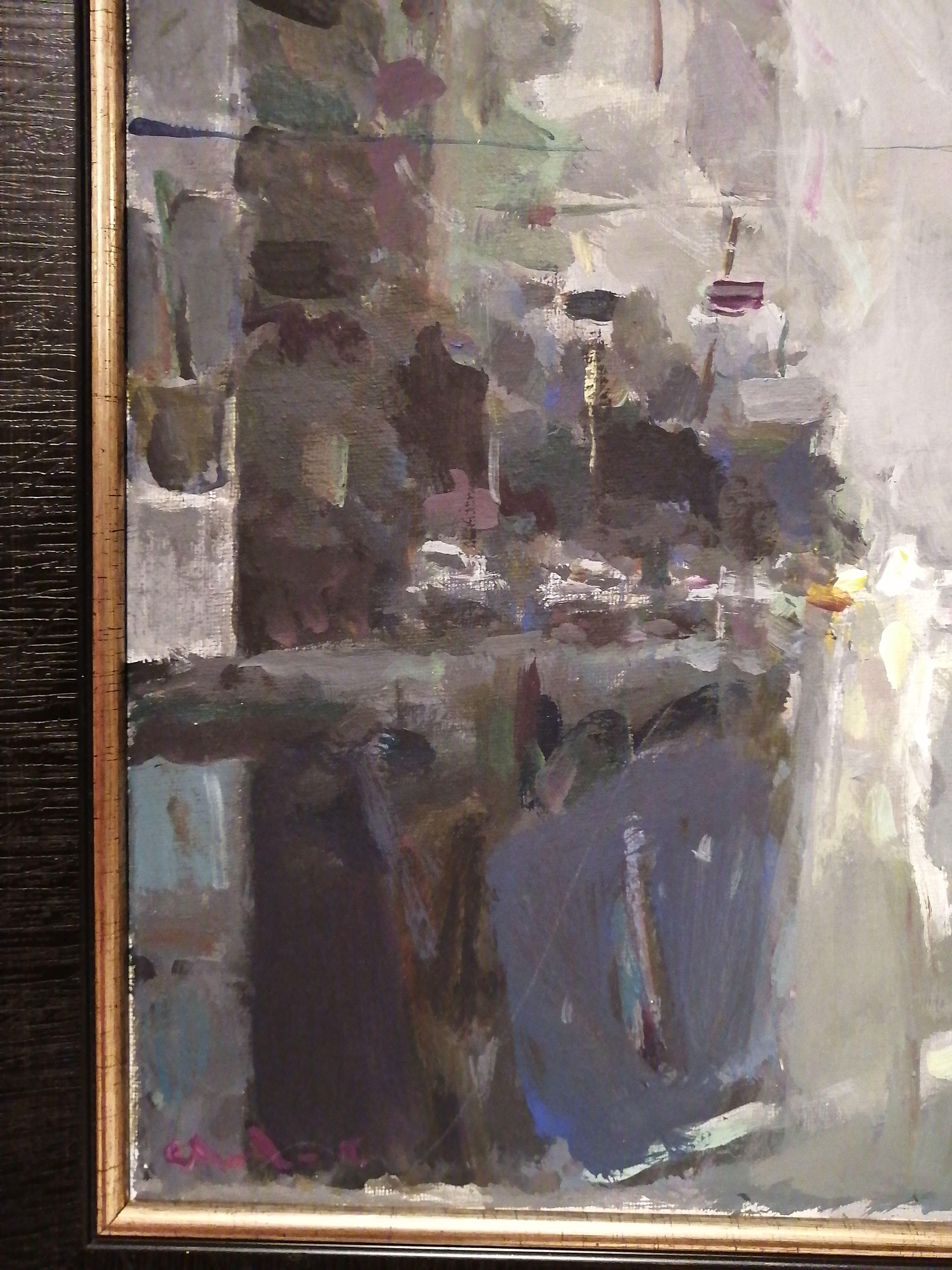 Pioggia Serie 4, Pittura, Acrilico su tela in vendita 1