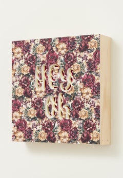 "HEY OH" Appeso a parete realizzato a mano da Charles Clary