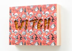 Applique a tema Halloween "WITCH" di Charles Clary