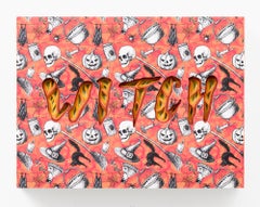 "WITCH" Halloween-themed Wall-Hanging by Charles Clary
