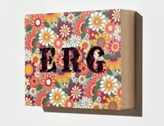 Escultura dimensional colgante "ERG" de Charles Clary