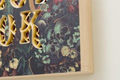 "NOT OK" Layered Paper Wall-Hanging Contemporary Abstract Sculpture