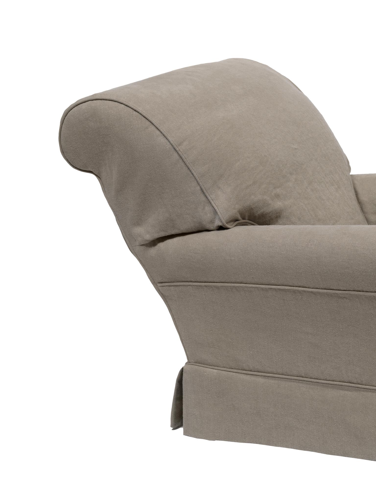 Belge Fauteuil club Charles par am designs en vente