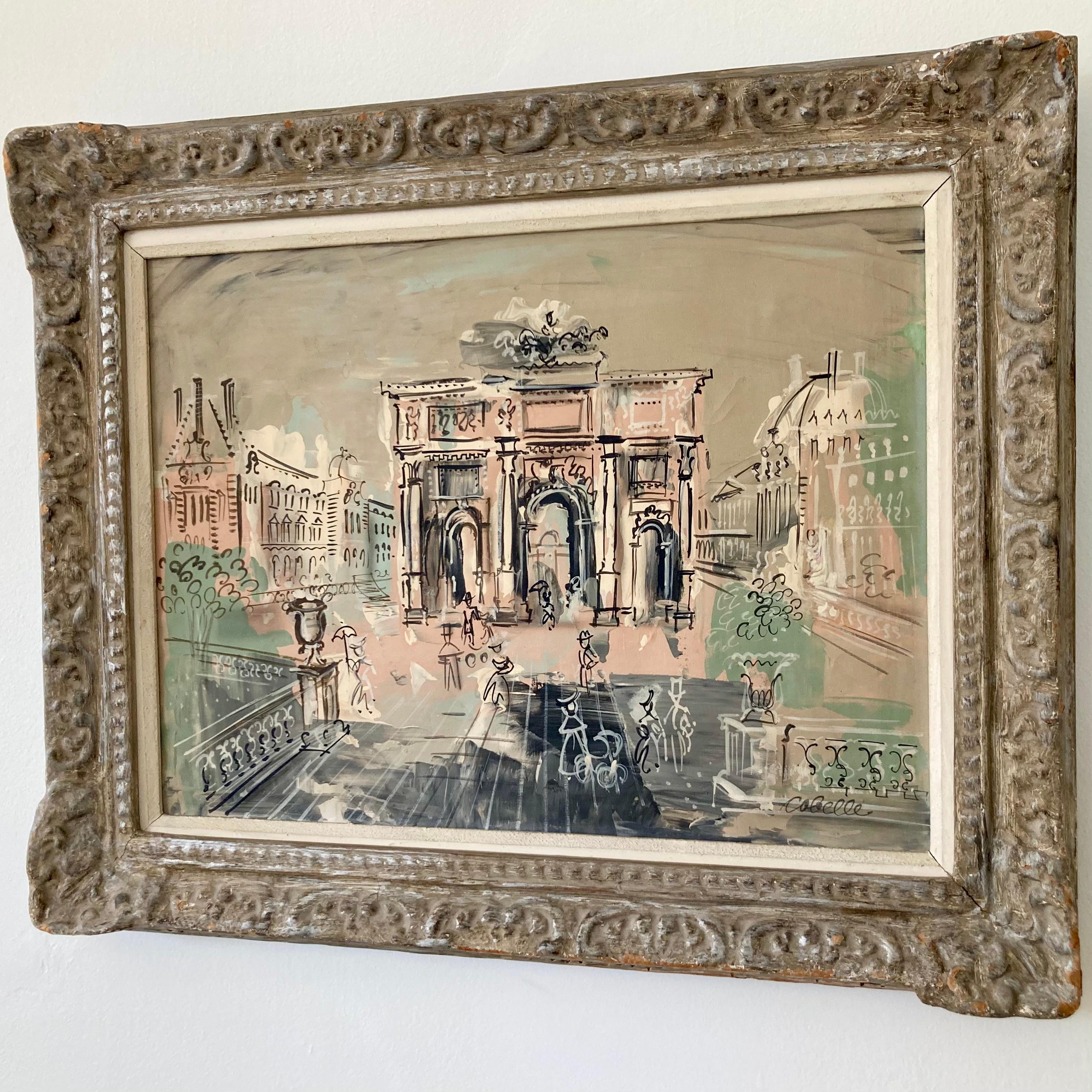 Charles Cobelle, Gemälde – Paris (Französisch) im Angebot