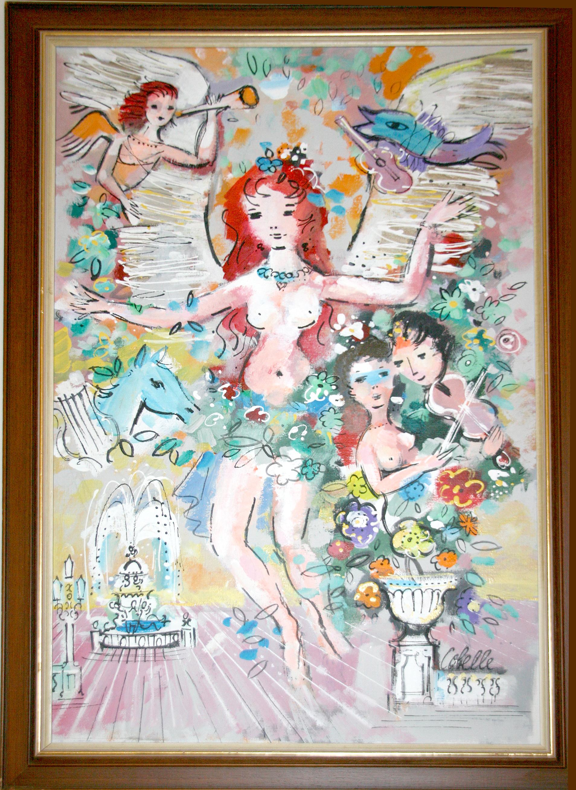 burlesque painting