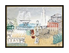 Charles Cobelle Original Painting Oil On Canvas Paris French Signed Framed Art