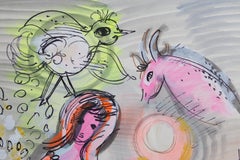 Sirenas, pintura fauvista de Charles Cobelle