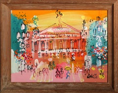 Panteón 9, Pintura acrílica moderna de Charles Cobelle