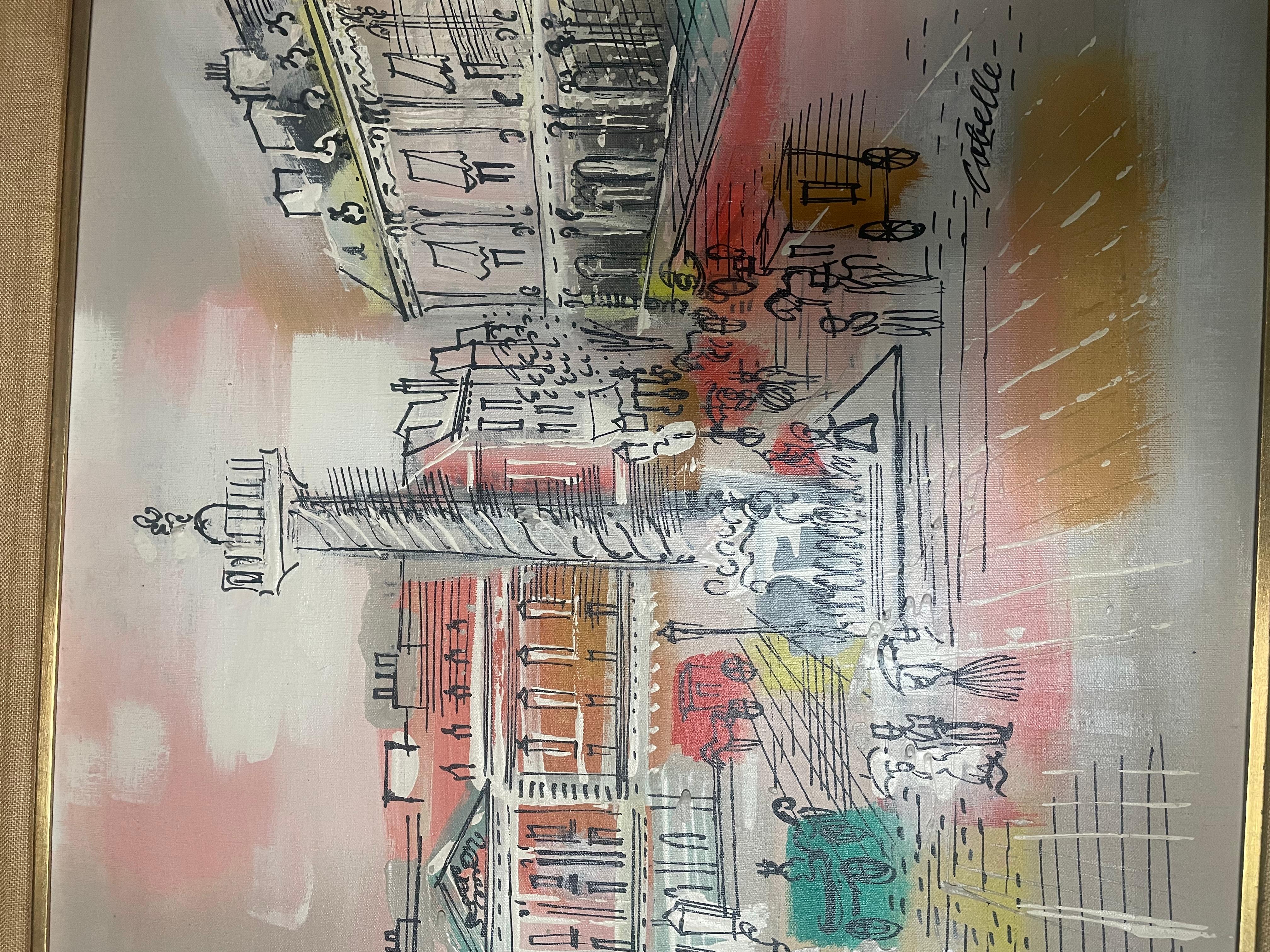 “Paris Scene” For Sale 3