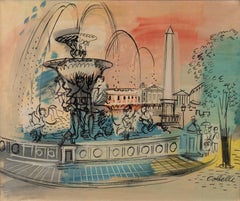 La Place de la Concorde, Paris