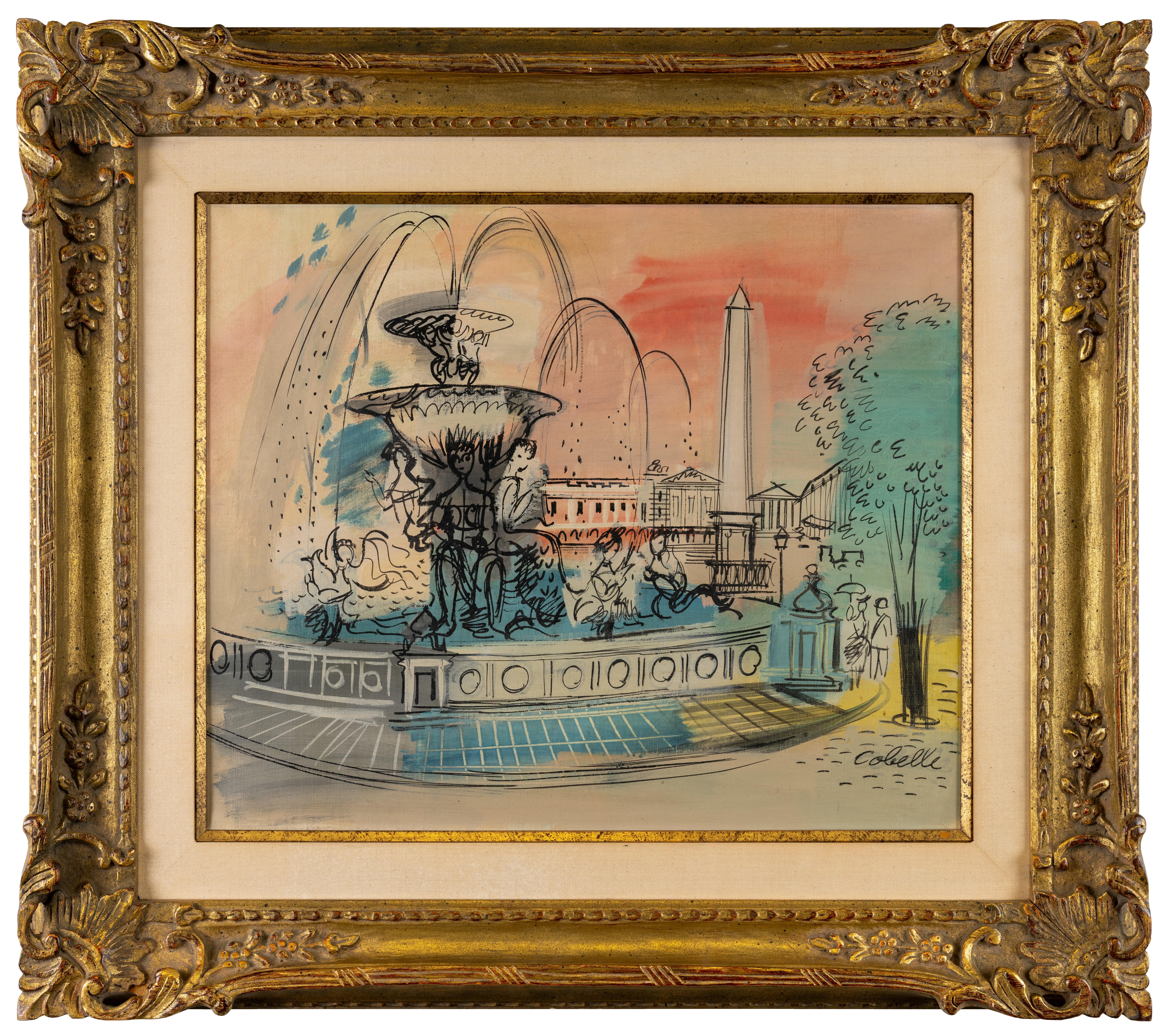 La Place de la Concorde, Parigi