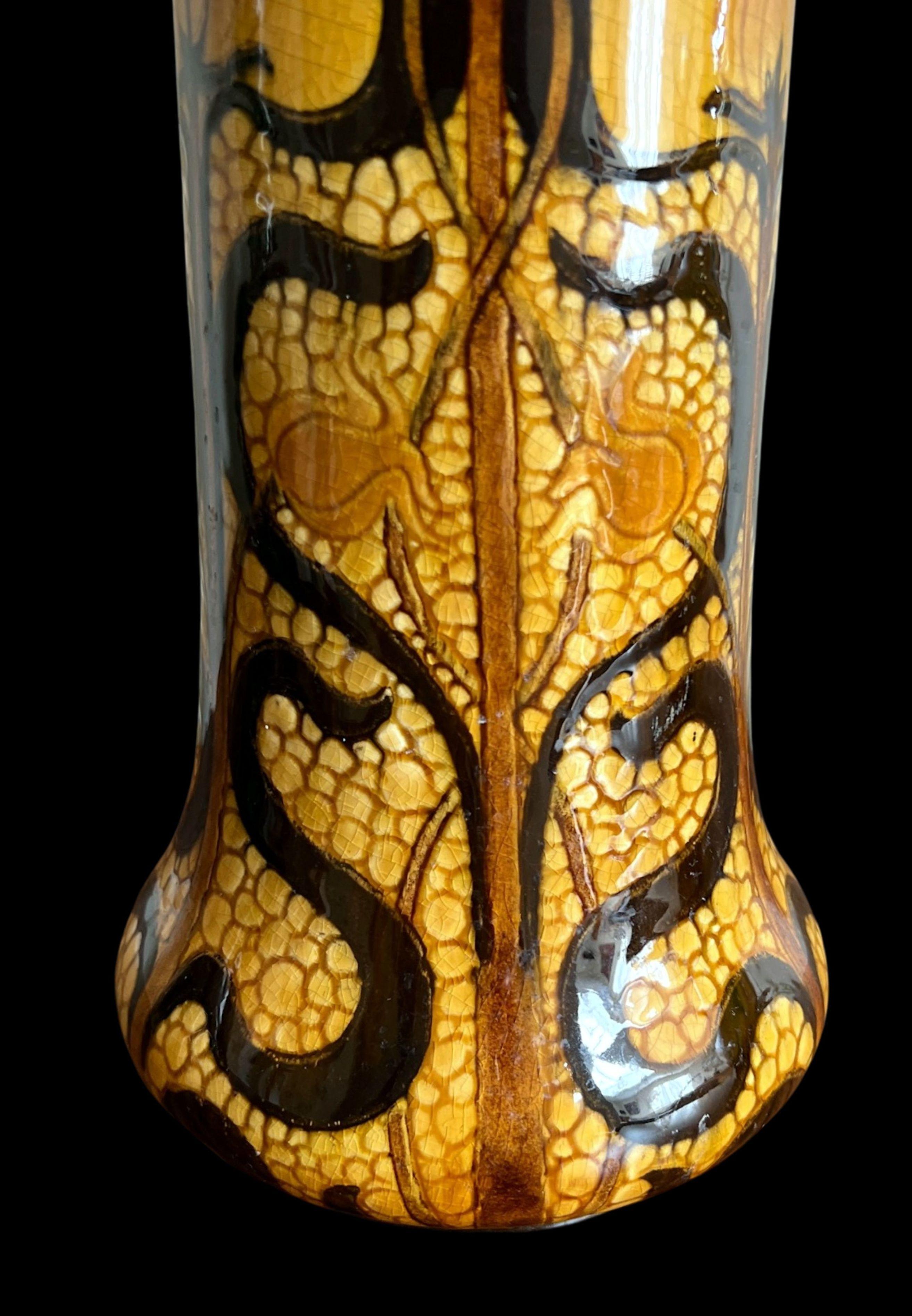 British Charles Collis Vase For Sale