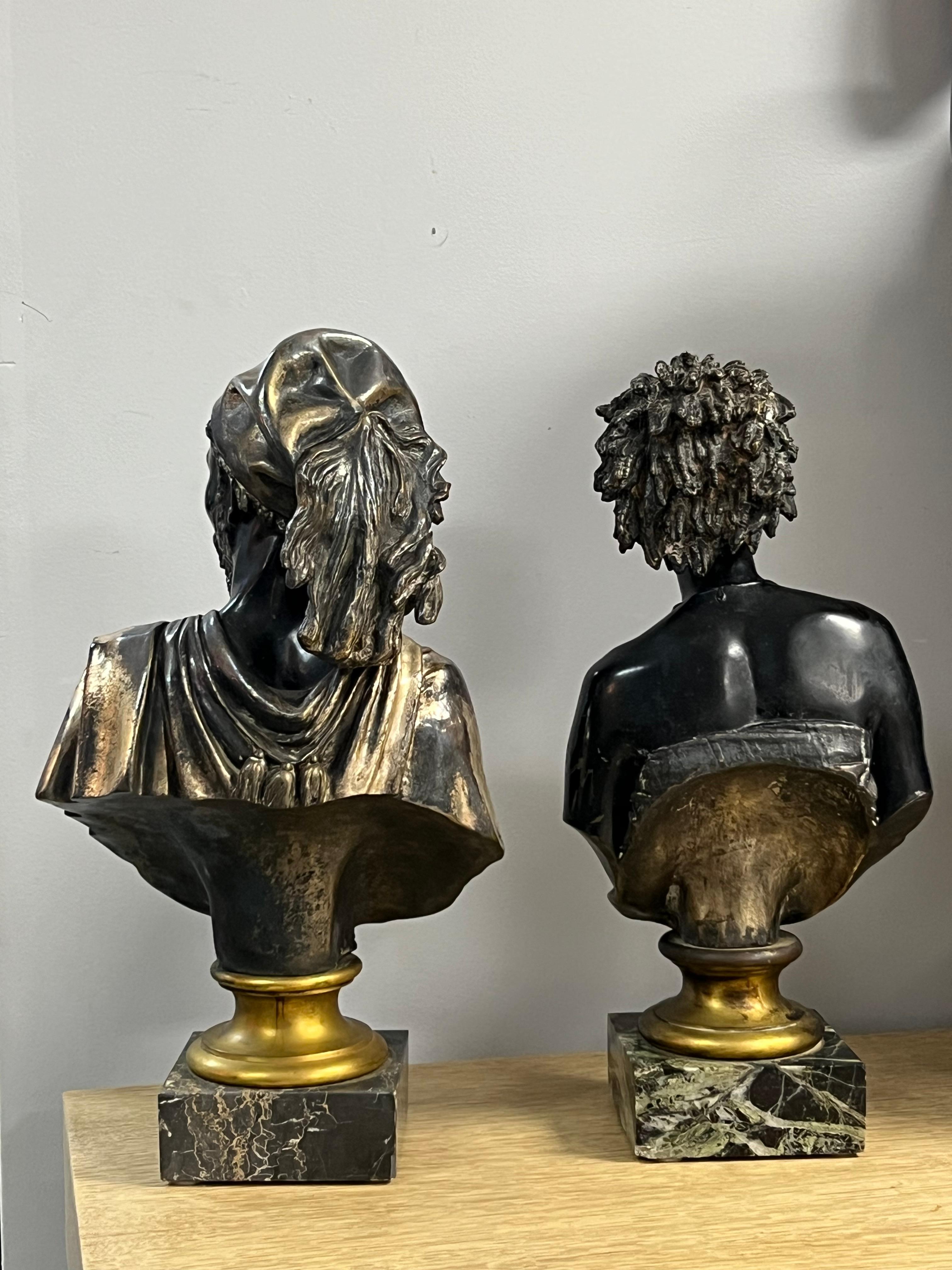Sculpture en bronze de Charles Cordier Saïd Abdallah, de la Tribu de Mayac 1800'. en vente 12