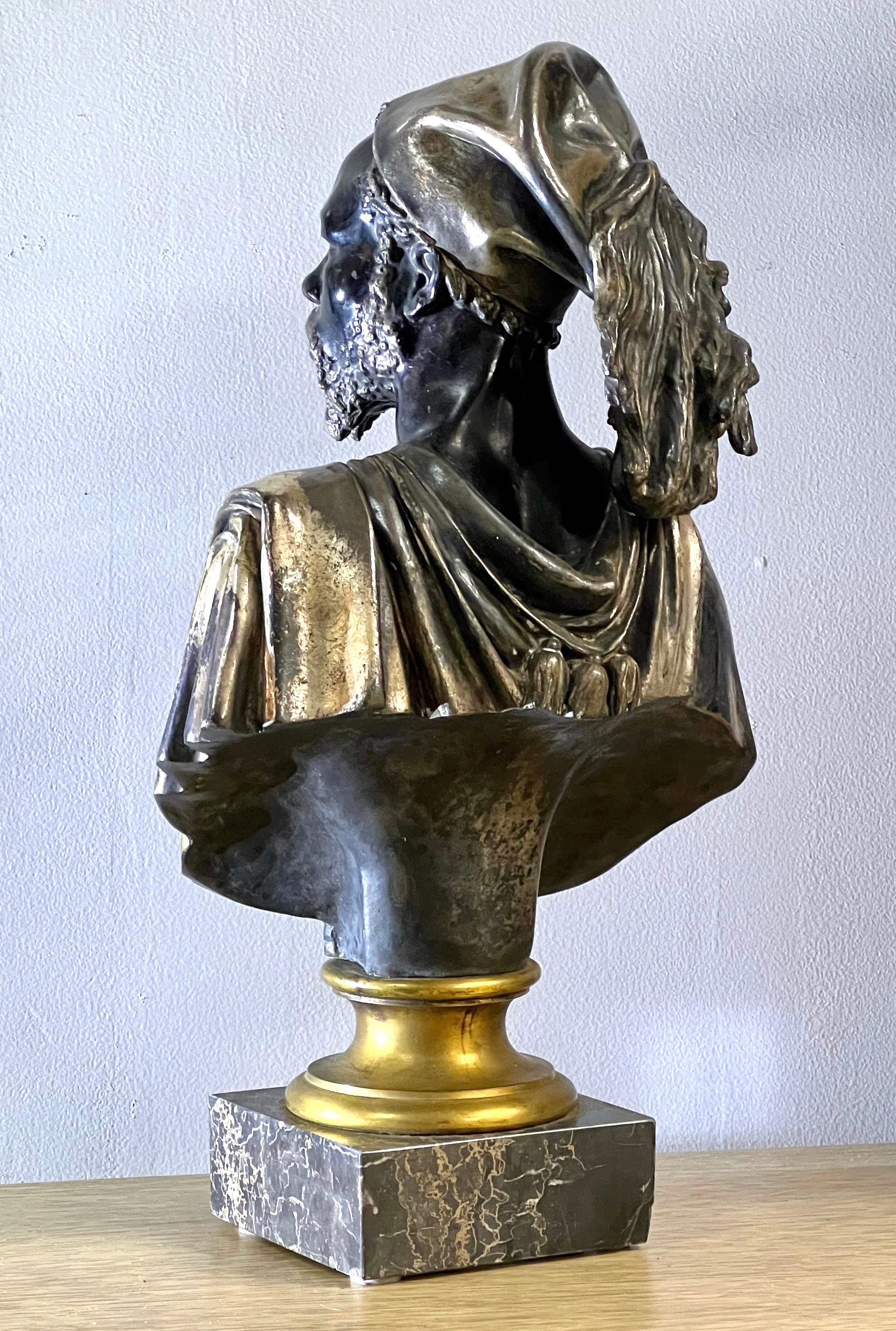 Sculpture en bronze de Charles Cordier Saïd Abdallah, de la Tribu de Mayac 1800'. en vente 1